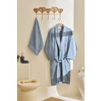 Kaşmir Home Maren Bornoz Set XL-XXL Mavi
