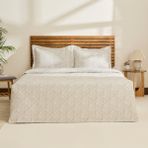 Kaşmir Home Space Çift Kişilik Yatak Örtüsü Takımı Gri - 240 x 250 cm