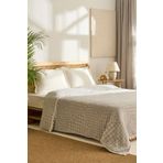 Kaşmir Home Vlafo Çift Kişilik Jakar Muslin Pike Gri