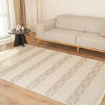 Kaşmir İskandinav Larus Beige 7/24 160x230 cm Halı
