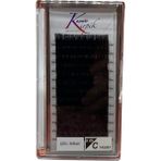 Kaşmir Kirpik Çek- Bırak C Kıvrım 0.05 mm 14 Numara Tek Boy Kirpik - Siyah