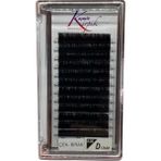 Kaşmir Kirpik Çek- Bırak D Kıvrım 0.05 mm 13 Numara Tek Boy Kirpik - Siyah