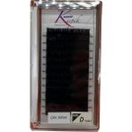 Kaşmir Kirpik Çek- Bırak D Kıvrım 0.05 mm 14 Numara Tek Boy Kirpik - Siyah
