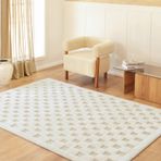 Kaşmir Süpersoft Joy White 80x150 cm Halı