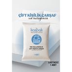 kaspak Çift kişilik LASTİKSİZ Çarşaf 200*240cm 1 adet tek kullanımlık