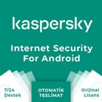 Kaspersky İnternet Security For Android 1 Kullanıcı 1 Yıl Antivirüs