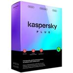 Kaspersky Plus 3 Kullanıcılı 1 Yıllık Sınırsız Vpn Esd ile Antivürüs