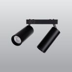 Kassel Aydınlatma Ack 48V Slim Magnetik LED Ray Spot Armatür 10+10W Günışığı
