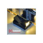 KASSEL AYDINLATMA CATA 7W Modern Duvar Led Aplik Gün Işığı Çift Yön Dış Mekan Aplik BAHÇE AYDINLATMA