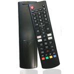 Kassionel Evrensel Yedek Uzaktan Kumanda AKB76037601 Tüm LG TV LED OLED LCD Webos 4K 8K UHD HDTV HDR Akıllı TV LG Kanalları, Disney Plus, Prime Video, Netflix, Düğmeler ile Uyumlu