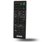 Kassionel Sony SA-CT260H 2.1 Kanal Surround Ses Çubuğu için Kablosuz Subwoofer Ev Sineması Sistemi ile uyumlu Yedek Uzaktan Kumanda