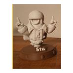 kast3d BRAWL STARS - Stu Karakteri Figürü 12 cm