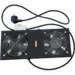 Kastap 2li Fan Modülü Analog Termostat Switch Duvar Tip Sınıfı Için