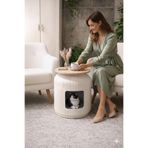 Kastasaksı Plastik Dekoratif kedi evi - dekoratif kedi tuvaleti- dekoratif yan sehpa