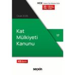 Kat Mülkiyeti Kanunu (Cep Kitabı) 43. Baskı, Ocak 2026