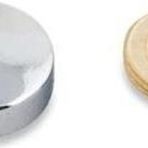 Katar Alüminyum Dekoratif Vida Kapak Krom 13 mm (250)LI
