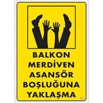 KATAR Balkon Merdiven Asansör Boşluğuna Yaklaşma
