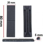 Katar Kalın Cam Takozu Kırılan 1000 Li 5X20X80MM