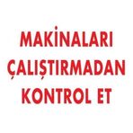 Katar Market Makinaları Çalıştırmadan Kontrol Et Uyarı Levhası