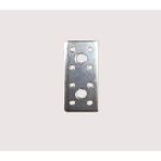 Katar Market Metal Düz Gönye Lama 40 x 80 2 mm