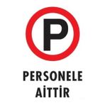 Katar Market Personele Aittir Uyarı Levhası