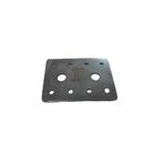 KATAR Metal Düz Gönye Lama 2x60x80 mm