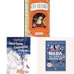 Kate İşbaşında Gece Yarısı Canavarlar Geldiğinde Hilda ve Saklı İnsanlar -3 Kitap Set