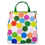 Kate Spade New York Kadınlar için Sevimli Öğle Yemeği Çantası, Büyük Kapasiteli Öğle Yemeği Çantası, Gümüş Isı Yalıtımlı İç Astar ve Saklama Cepli Yetişkin Öğle Yemeği Kutusu (Mini Golf)