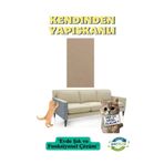 KatFlex Yapışkanlı Koltuk Kenarı Koruyucu Kedi Tırmalama Halısı Kedi Tırnak Bakım Halısı (50 CM X 100 CM)