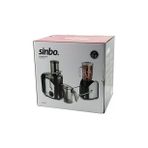 KATI MEYVE - SEBZE SIKACAK BLENDER SET 600W 1000ML MEYVE SUYU HAZNESİ 2N1 SJ-3195 (5343)