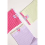 Katia & Bony 3 lü Paket Fairytale Kadın Soket Çorap Çok Renkli - Mix - 39 - 42