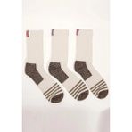 Katia & Bony 3 Lü Paket Shaftless Golf Soket Çorap Beyaz/beyaz/beyaz - 35 - 38
