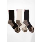 Katia & Bony 3 lü Paket Shaftless Golf Soket Çorap Siyah/Beyaz/Lacivert - 35 - 38 - Siyah - Beyaz - Lacivert