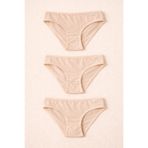 Katia & Bony 3'lü Basic Slip Külot, S, 22503W3011, TEN, kadın