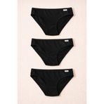 Katia & Bony 3'lü Basic Slip Külot Siyah, S, TYC8AF989D6DC782B3CBB1200, SİYAH, kadın