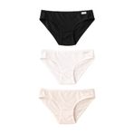 Katia & Bony 3'lü Basic Slip Külot Siyah/Beyaz/Nude, m, 22503W3011, Siyah/Beyaz/NUDE, kadın