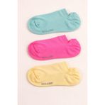 Katia & Bony 3'Lü Basic Step Çorap Neon Mix 39-42, 39-42, 12501G1048, NEON MIX, kadın