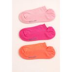 Katia & Bony 3'Lü Basic Step Çorap Pembe Mix 39-42, 39-42, 12501G1048, Pembe Desenli, kadın