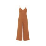 Katia & Bony Askılı Tulum Gecelik, l-xl, Askılı Tulum Gecelik, MOKA, Kadın