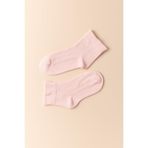 Katia & Bony Çocuk Bileği Fırfırlı Step Çorap 5-8 Yaş, 5-8, 12501G1039, Pembe, kız-çocuk