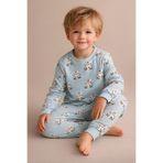 Katia & Bony Çocuk Hayvan Pijama Takımı Mavi, 3, 22512G2031, Desenli, erkek-çocuk