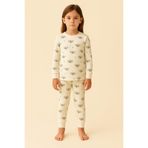 Katia & Bony Çocuk Koala Desenli Pijama Takımı 4-5 Yaş, 4-5 Yaş, 22512K2021, Ekru, kız-çocuk