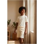Katia & Bony Çocuk Modal Kısa Kollu T-Shirt, 12-13 Yaş, TYCA08D3EF33D0B8D38F33300, Ekru, Erkek Çocuklar