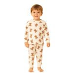 Katia & Bony Çocuk Teddy Pijama Takımı, 2, 22512G2005, Desenli, erkek-çocuk