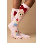 Katia & Bony Cupcake Teddy Çocuk Dizüstü Çorap 4 Yaş, 4 Yaş, 22501G2024, Desenli, kız-çocuk