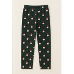 Katia & Bony Erkek Çocuk Santa Claus Yılbaşı Temalı Pijama Altı Yeşil - 4 - 5 Yaş