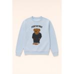 Katia & Bony Erkek Çocuk Teddy Desenli Sweatshirt Pijama Üstü Mavi - 10 - 11 Yaş