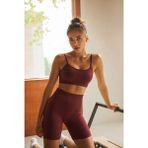 Katia & Bony Kadın Seamless Bordo Biker Tayt - L - XL