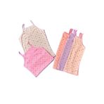 Katia & Bony Kız Çocuk 5'Li Paket Jakarlı Çok Renkli Ip Askılı Atlet 12 Yaş, 12 Yaş, 22403G4022, ÇOK RENKLİ, kız-çocuk