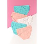Katia & Bony Kız Çocuk 5'Li Paket Yıldız Desenli Slip Külot 12 Yaş, 12 Yaş, 22403G4023, ÇOK RENKLİ, kız-çocuk